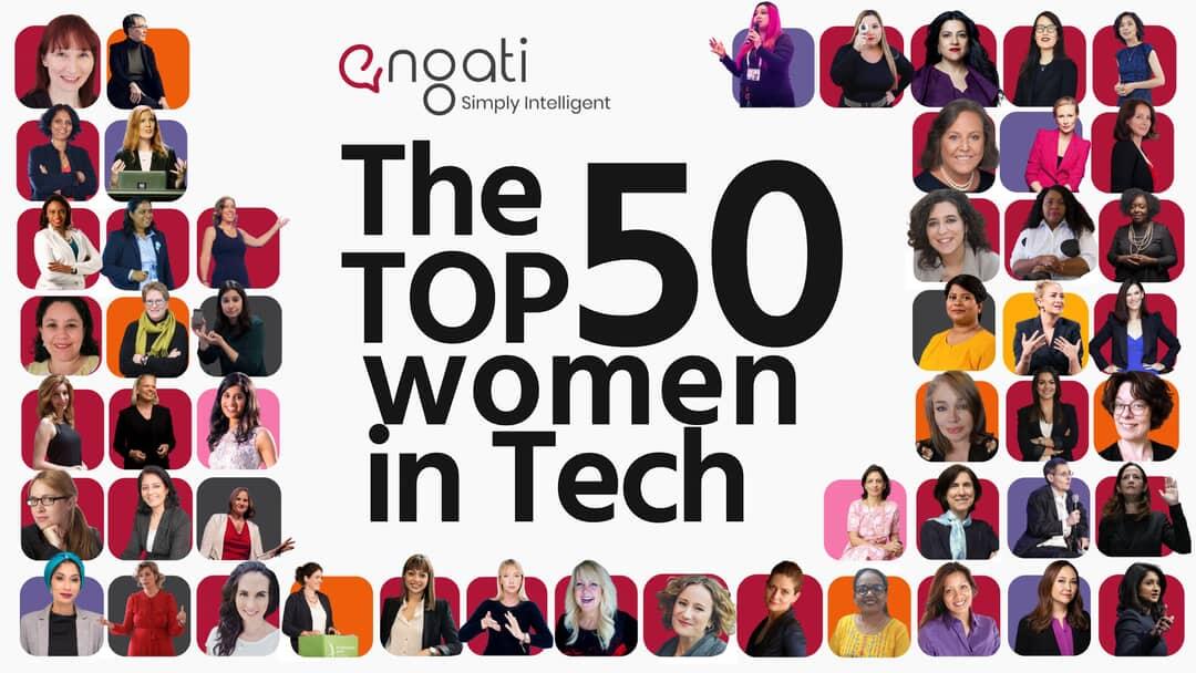Top 50 women in technology breaking barriers in the Tech industry Engati